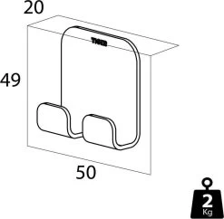 Tiger Colar - Handdoekhaak - Zwart -Grohe Winkel 1200x1177 9