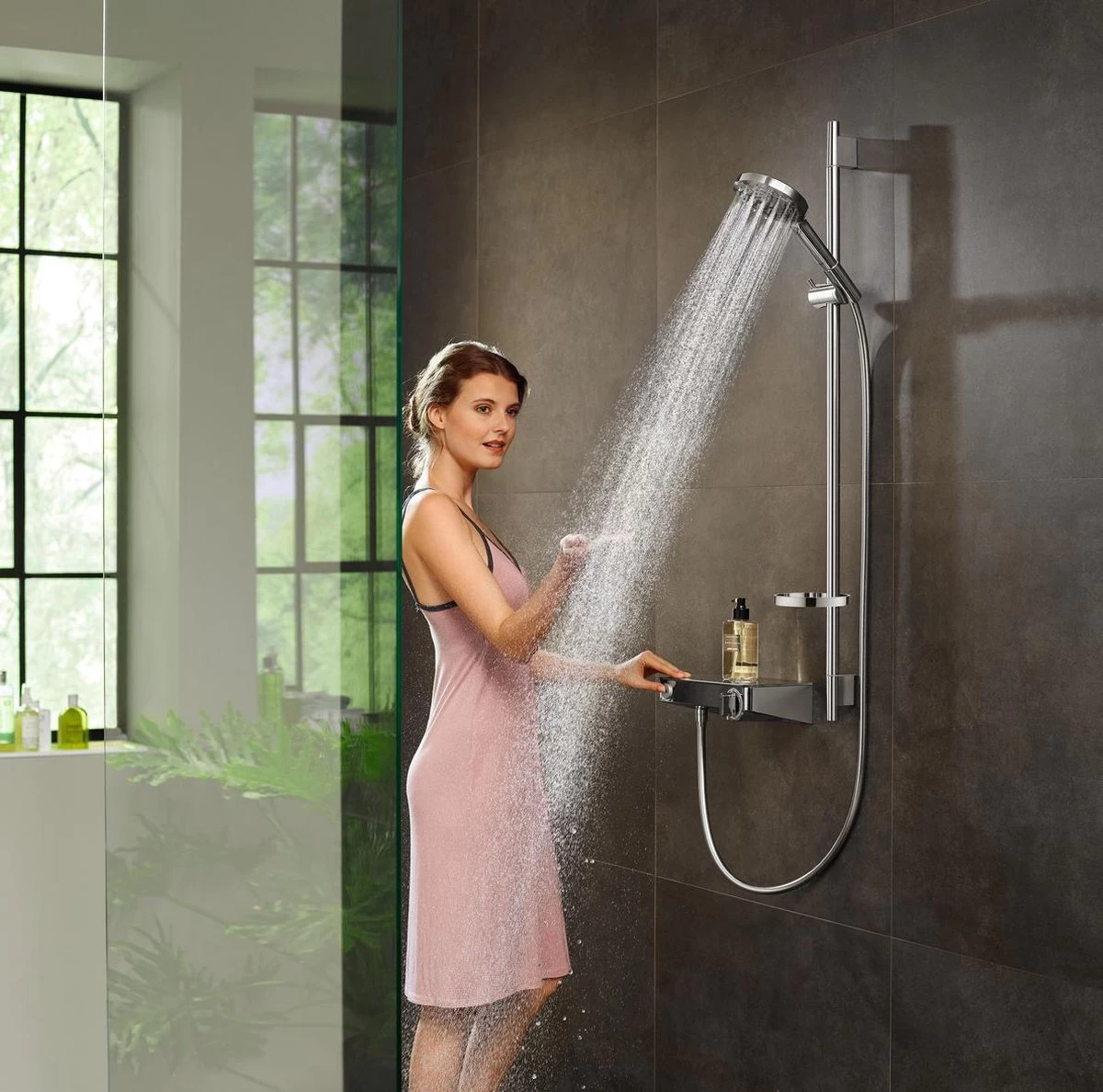 Hansgrohe Raindance Select S Doucheset 120 3jet PowderRain Met Unica'S Puro Glijstang 65 Cm Chroom 19 Hansgrohe Raindance Select S Doucheset 120 3jet PowderRain Met Unica'S Puro Glijstang 65 Cm Chroom - Image 19