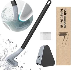 Mmoods Siliconen Golf Toiletborstel – WC Borstel Met Houder – Flexibele Siliconen WC Borstel – Antibacterieel – Hygiënisch – Zwart -Grohe Winkel 1200x1190 8