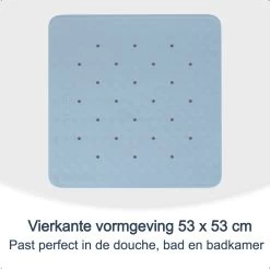 Douchemat Antislip Blauw - 53 X 53 Cm - Antislipmat Douche - Badmat 8 Douchemat Antislip Blauw - 53 X 53 Cm - Antislipmat Douche - Badmat -Grohe Winkel 1200x1195 10
