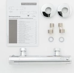 SCHÜTTE London Thermostatische Douchekraan - Hartafstand 150 Mm - Chroom -Grohe Winkel 1200x1197 8