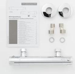 SCHÜTTE London Thermostatische Douchekraan - Hartafstand 120 Mm - Chroom -Grohe Winkel 1200x1197 9