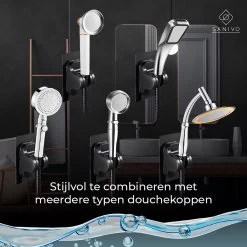 Douchekophouder Chroom Zelfklevend – Verstelbaar – Handdouchehouder – Douchekop Houder Zonder Boren -Grohe Winkel 1200x1198 9