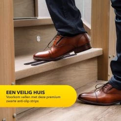 RX Goods 25 Stuks Zelfklevende Anti Slip Strips Stickers – 2 Cm X 20 Cm - Met Schraper – Zwarte Antislip Tape -Grohe Winkel 1200x1200 1017