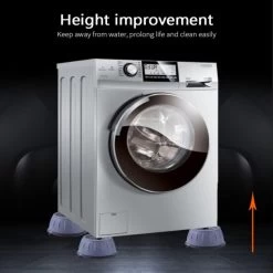Wasmachine Demper – Trillingsdemper – Anti Slip – Schokdemper – Anti Tril – Wasmachine Voetjes – Vibratiedempers – Verhoger – 4 Stuks - Grijs -Grohe Winkel 1200x1200 1034