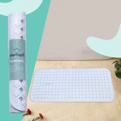 The Original - Douchemat Antislip - Wit - 88x40cm - Antislipmat Badmat Voor Bad & Douche - Anti Slip Mat Met Zuignappen -Grohe Winkel 1200x1200 1070