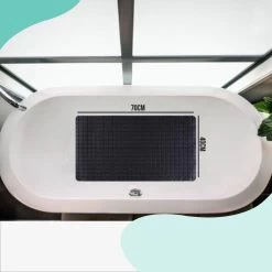 The Original - Douchemat Antislip - Zwart - 70x40cm - Antislipmat Badmat Voor Bad & Douche - Anti Slip Mat Met Zuignappen -Grohe Winkel 1200x1200 1077