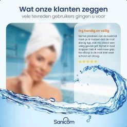 Merkloos Badmat Antislip - Douchemat - Antislipmat Bad - Antislipmat Douche - Schimmelbestendig - Met Zuignappen - Wasbaar - Zwart -Grohe Winkel 1200x1200 1099