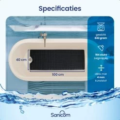 Merkloos Badmat Antislip - Douchemat - Antislipmat Bad - Antislipmat Douche - Schimmelbestendig - Met Zuignappen - Wasbaar - Zwart -Grohe Winkel 1200x1200 1101