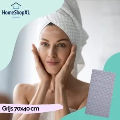 The Original - Douchemat Antislip - Grijs - 70x40cm - Antislipmat Badmat Voor Bad & Douche - Anti Slip Mat Met Zuignappen -Grohe Winkel 1200x1200 1108