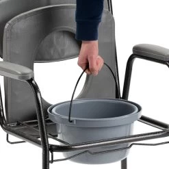 In Hoogte Verstelbare Toiletstoel / Postoel / WC Stoel Met Zachte Zitting. Tot 130 Kg Belastbaar. -Grohe Winkel 1200x1200 1119