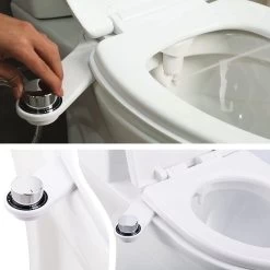 Bidet Handdouche Toilet Sproeier Shattaf Sprayer WC Papier Besparend - Dubbel Spray Koud Water - Badkamer Accessoires - Freshole® -Grohe Winkel 1200x1200 1131