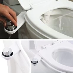 Bidet Handdouche Toilet Sproeier Shattaf Sprayer WC Papier Besparend - Enkel Spray Koud Water - Badkamer Accessoires - Freshole® -Grohe Winkel 1200x1200 1151