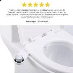 Bidet Handdouche Toilet Sproeier Shattaf Sprayer WC Papier Besparend - Enkel Spray Koud Water - Badkamer Accessoires - Freshole® -Grohe Winkel 1200x1200 1152
