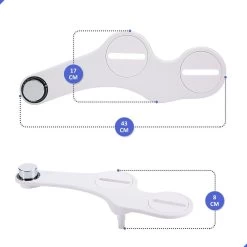 Bidet Handdouche Toilet Sproeier Shattaf Sprayer WC Papier Besparend - Enkel Spray Koud Water - Badkamer Accessoires - Freshole® -Grohe Winkel 1200x1200 1154