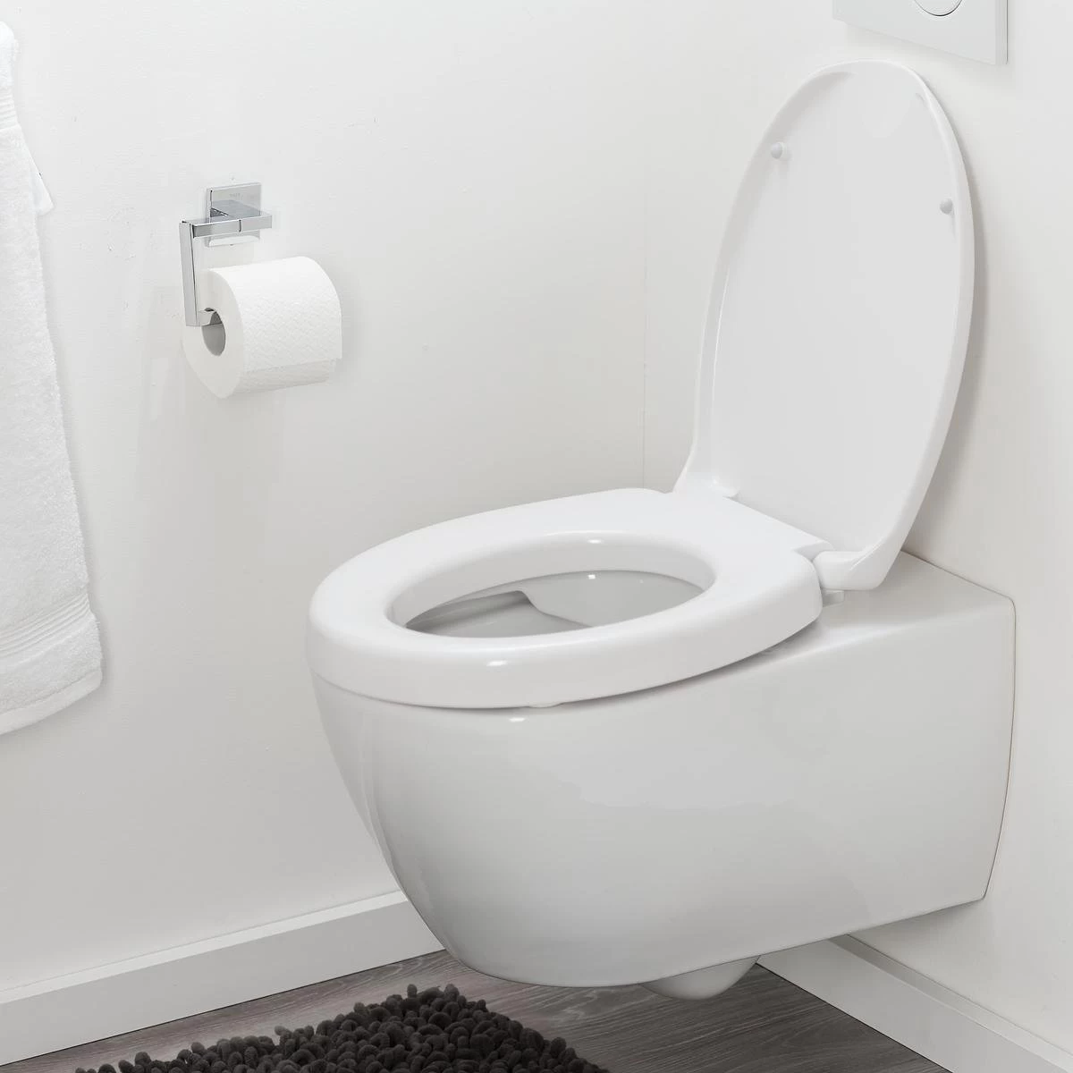 Tiger Comfort Care - Toiletbril Met Deksel - WC Bril - Softclose - Toiletverhoger 5 Cm - Duroplast Wit 8 Tiger Comfort Care - Toiletbril Met Deksel - WC Bril - Softclose - Toiletverhoger 5 Cm - Duroplast Wit - Image 8