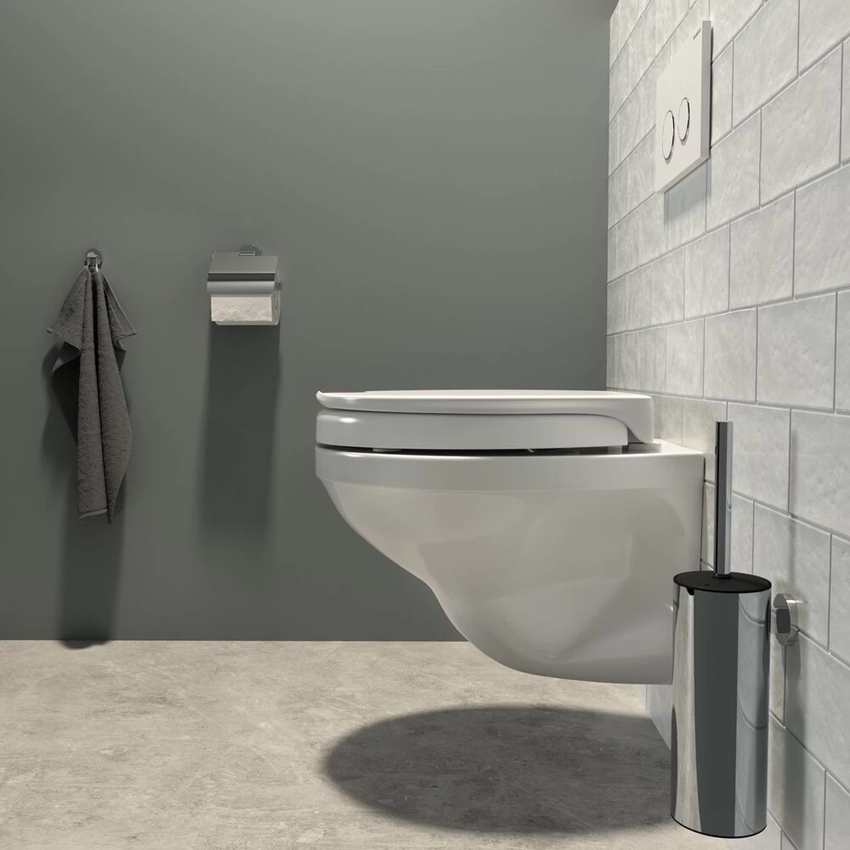 Tiger Comfort Care - Toiletbril Met Deksel - WC Bril - Softclose - Toiletverhoger 5 Cm - Duroplast Wit 14 Tiger Comfort Care - Toiletbril Met Deksel - WC Bril - Softclose - Toiletverhoger 5 Cm - Duroplast Wit - Image 14