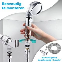Waterbesparende Ionische Douchekop Met Slang En Houder - Handdouche - 3 Standen - Regendouche -Grohe Winkel 1200x1200 119