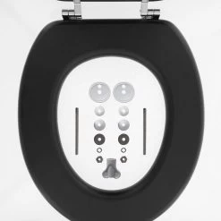 Tiger Leatherlook - Toiletbril - WC Bril - MDF - Zwart -Grohe Winkel 1200x1200 1203