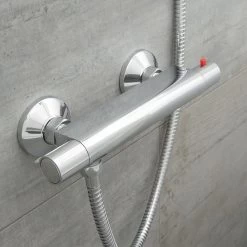SCHÜTTE Vico Thermostatische Douchekraan - Chroom - 150 Mm Hartafstand -Grohe Winkel 1200x1200 1271