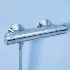 GROHE Grohtherm 800 Thermostatische Waterbesparende Douchekraan - EcoJoy® - 15 Cm - Met Koppelingen - Chroom -Grohe Winkel 1200x1200 1282