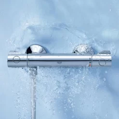 GROHE Grohtherm 800 Thermostatische Waterbesparende Douchekraan - EcoJoy® - 15 Cm - Met Koppelingen - Chroom -Grohe Winkel 1200x1200 1283