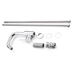 LOMAZOO Wastafelkraan Rosely - Badkamerkraan - Mengkraan Wastafel - Chroom -Grohe Winkel 1200x1200 1289