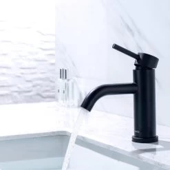 LOMAZOO Wastafelkraan Zwart Nova - Zwarte Wastafelkraan - Badkamerkraan Zwart - Zwarte Badkamerkraan -Grohe Winkel 1200x1200 1374