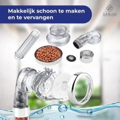 Mineraal Balletjes Navulling Ionische Douchekop – Water Filter- Mineraal Stenen – Vervangende Stenen Voor Sanivo Waterbesparende Douchekop -Grohe Winkel 1200x1200 138