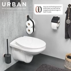Tiger Urban - Toiletborstel Met Houder - Zwart -Grohe Winkel 1200x1200 1444
