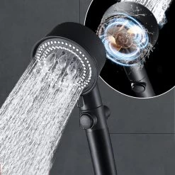 Merkloos Waterbesparende Douchekop - Handdouche - Regendouche - Met ECO STOP Knop - 5 Standen - ABS - Zwart 17 Merkloos Waterbesparende Douchekop - Handdouche - Regendouche - Met ECO STOP Knop - 5 Standen - ABS - Zwart -Grohe Winkel 1200x1200 145