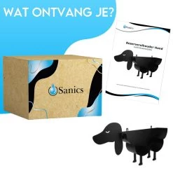 Sanics Reserverolhouder Vrijstaand - Hangend - Wandhouder - Hond - Zwart - Dier 15 Sanics Reserverolhouder Vrijstaand - Hangend - Wandhouder - Hond - Zwart - Dier -Grohe Winkel 1200x1200 1460