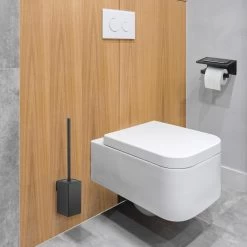 Toiletborstel Met Houder - Hangend - RVS - Mat Zwart - H 42,6 Cm -Grohe Winkel 1200x1200 1509