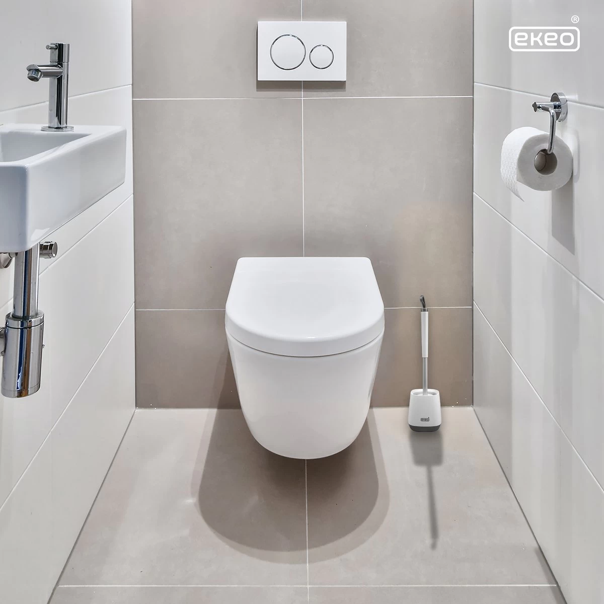 Toiletborstel Siliconen Met Houder - Sneldrogend, Hygiënisch & Antibacteriële Werking - WC Borstel - Toilet Borstel Houder (EXTRA SILICONE BORSTEL GRATIS) 3 Toiletborstel Siliconen Met Houder - Sneldrogend, Hygiënisch & Antibacteriële Werking - WC Borstel - Toilet Borstel Houder (EXTRA SILICONE BORSTEL GRATIS) - Image 3