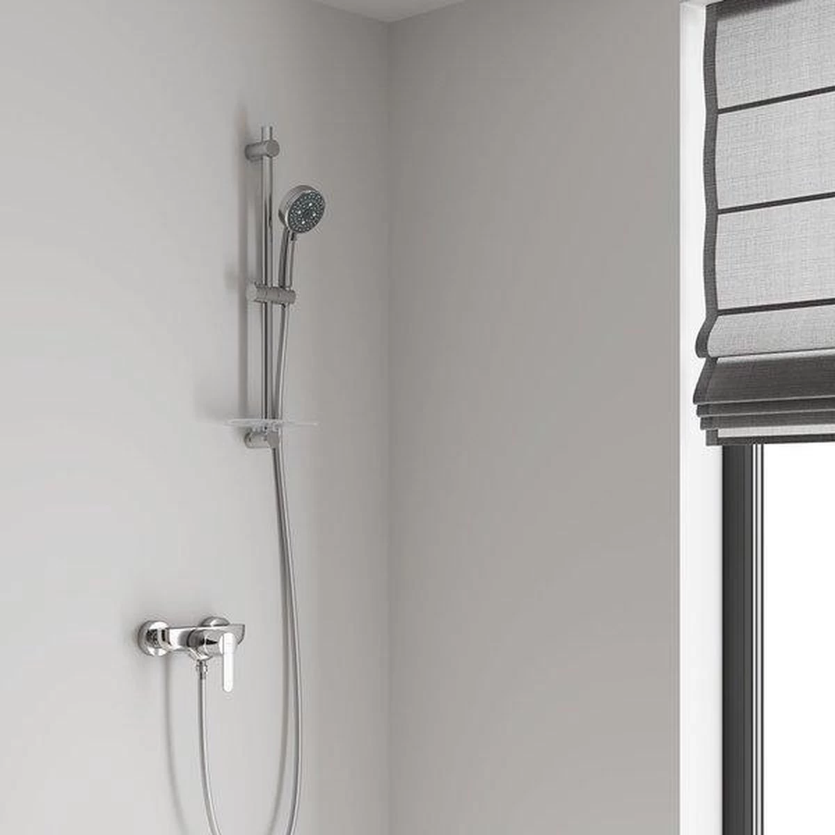 GROHE Vitalio Comfort 100 Douchekop - Ø 10 Cm - EcoJoy® - 4 Straalsoorten - 26094000 3 GROHE Vitalio Comfort 100 Douchekop - Ø 10 Cm - EcoJoy® - 4 Straalsoorten - 26094000 - Image 3