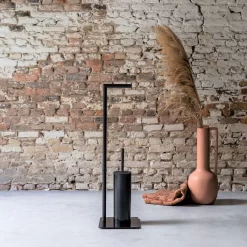 Sealskin Tube - Toiletbutler - Toiletrolhouder - Toiletborstel Met Houder - Vrijstaand - Zwart -Grohe Winkel 1200x1200 1588