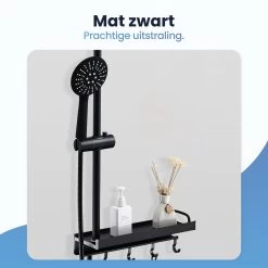 Eagle Bath & Shower - Douchekop Met Slang – Mat Zwart - 3 Functies – Handdouche – Hoofddouche -Grohe Winkel 1200x1200 159