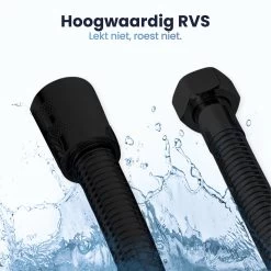 Eagle Bath & Shower - Douchekop Met Slang – Mat Zwart - 3 Functies – Handdouche – Hoofddouche -Grohe Winkel 1200x1200 161