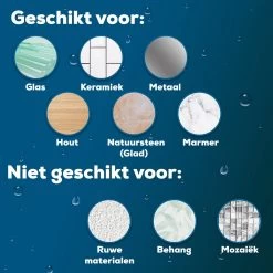 Via Fectio® Doucherek Zonder Boren - Badkameraccessoires - Hangend - Zwart - RVS - 26,5x26,5x6cm -Grohe Winkel 1200x1200 1668