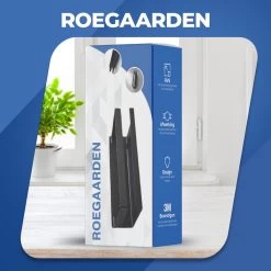Roegaarden Doucherek Zonder Boren - Doucherekjes - Hangend - Zwart RVS - 23 CM -Grohe Winkel 1200x1200 1705