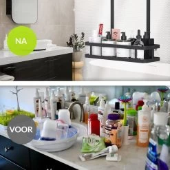 Doucherek Aan Douchewand - Zwart - Doucherekje Hangend - Zonder Boren -Grohe Winkel 1200x1200 1710