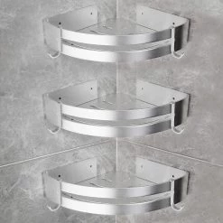 Sens Design Doucherekjes Set Van 3 - Doucherek Zonder Boren - Zilver -Grohe Winkel 1200x1200 1718