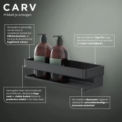 Tiger Carv - Douchemand 28 Cm - Zwart -Grohe Winkel 1200x1200 1738