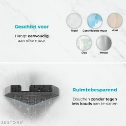 Luxe Doucherek Zonder Boren – 1/2/3 Laags – 32 Cm – Hangend – Aluminium – Zwart 18 Luxe Doucherek Zonder Boren – 1/2/3 Laags – 32 Cm – Hangend – Aluminium – Zwart -Grohe Winkel 1200x1200 1755