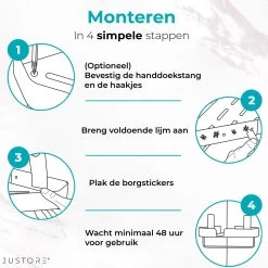 Luxe Doucherek Zonder Boren – 1/2/3 Laags – 32 Cm – Hangend – Aluminium – Zwart 27 Luxe Doucherek Zonder Boren – 1/2/3 Laags – 32 Cm – Hangend – Aluminium – Zwart -Grohe Winkel 1200x1200 1763