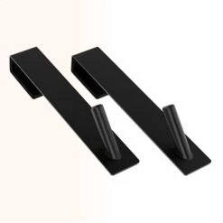 NovaQ Handoekhaakjes - Handoekhouder- Zwart - Douchewand Haak - Set Van 2 Stuks -Grohe Winkel 1200x1200 1824