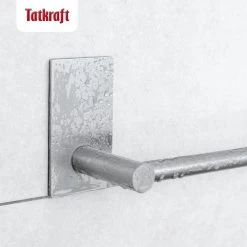 Tatkraft John - Zelkflevende Handdoekstang - Vaatdoek/Keukengerei/Handdoeken Stang Houder Rek Handdoekenrek Muur Steun - Wand Ophangsysteem Voor In De Keuken/Badkamer/Keukenkast - Handdoekrek Handdoekenstang - Zonder Boren - Geborsteld RVS - 40CM -Grohe Winkel 1200x1200 1831