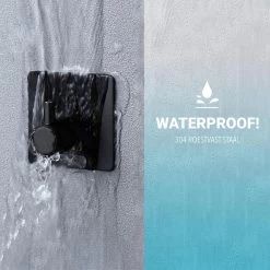 Qitch & Quisine Handdoekhaakjes - Set Van 3 Zwarte Haakjes - Zelfklevend - Waterbestendig - RVS -Grohe Winkel 1200x1200 1839