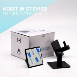 Qitch & Quisine Handdoekhaakjes - Set Van 3 Zwarte Haakjes - Zelfklevend - Waterbestendig - RVS -Grohe Winkel 1200x1200 1840