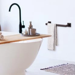 Handdoekrek - RVS - Badkameraccessoires - Keukenaccessoires - Mat Zwart - 40 Cm -Grohe Winkel 1200x1200 1851